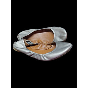 Lucky Brand Blue Jeans America bronze ballet flats woman's 9/10